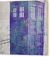 Tardis Wood Print