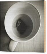 Tea Cup Wood Print