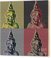 Thai Buddha Wood Print