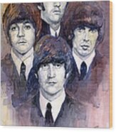 The Beatles 02 Wood Print
