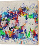 The Beatles 7 Wood Print