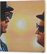 The Blues Brothers Wood Print