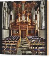 The Chapel Organ Wood Print