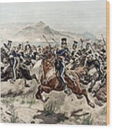 The Charge Of The Light Brigade, 1895 Wood Print