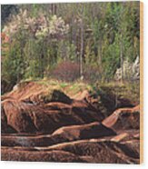 The Cheltenham Badlands Wood Print