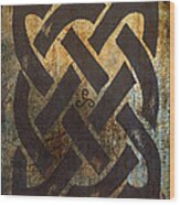 The Dara Celtic Symbol Wood Print