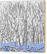 The Forest For The Trees An Aceo Wood Print