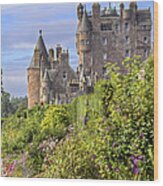 The Garden Of Glamis Castle Wood Print