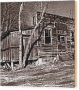 The General Store Wood Print