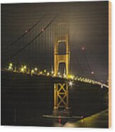 The Golden Gate Bridge Wood Print