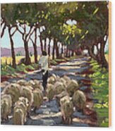 The Good Shepherd Wood Print