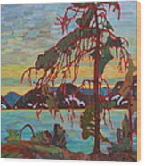 The Jack Pine After Tom Thomson Wood Print