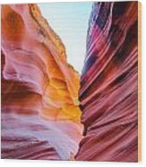 The Mysterious Canyon 2 Wood Print