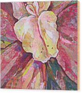 The Orchid Wood Print