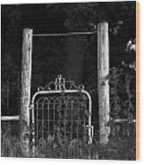 The Old Gate Wood Print