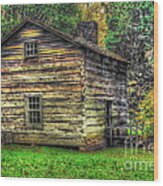 The Old Mill House Wood Print