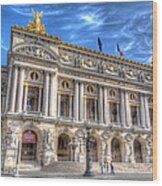 The Palais Garnier Wood Print