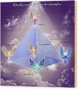 The Pyramid Of The Archangels Wood Print