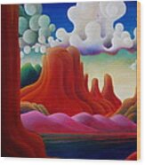 The Tomb_lake Powell Ii Wood Print