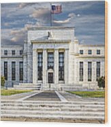 The Us Federal Reserve Board Building Wood Print