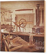 The Wood Workers Shop Vintage Wood Print