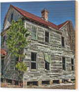 This Old House 2 Wood Print