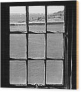 Through The Lighthouse Window Wood Print