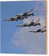 Thunderbirds Wood Print