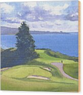 Torrey Pines Golf Course North Course Hole #6 Wood Print