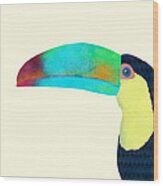 Toucan Wood Print