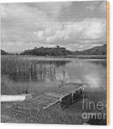 Tranquil Lake Wood Print