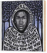 Trayvon Martin Wood Print