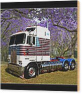 Trev's Kenworth Wood Print