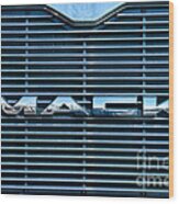 Truck - The Mack Grill Wood Print