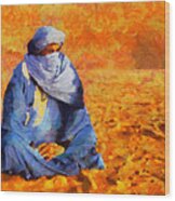 Tuareg 2 Wood Print