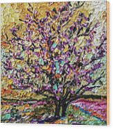 Tulip Magnolia Tree Wood Print