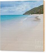 Turner Beach Antigua Wood Print