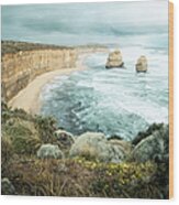 Twelve Apostles Wood Print