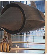 Udvar-hazy Center - Smithsonian National Air And Space Museum Annex - 121231 Wood Print