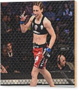 Ufc 185 Esparza V Jedrzejczyk Wood Print