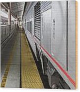 Union Station Amtrak Platform Wood Print