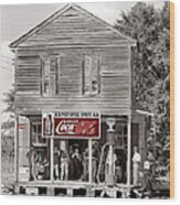 U.s. Post Office General Store Coca-cola Signs Sprott  Alabama Walker Evans Photo C.1935-2014. Wood Print