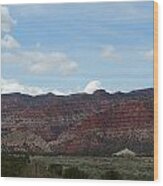 Utah Landscape I-70 West Bound In Motion 5851 Wood Print