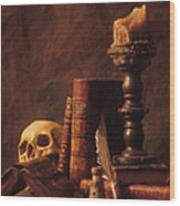 Vanitas Still Life Wood Print