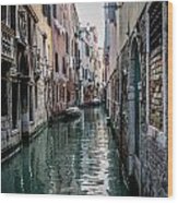 Venice Canal Wood Print