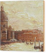 Venice - Santa Maria Della Salute Wood Print