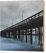 Ventura Pier Wood Print