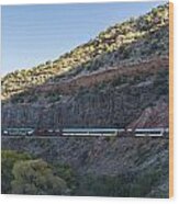 Verde Canyon Railway Landscape 1 Wood Print