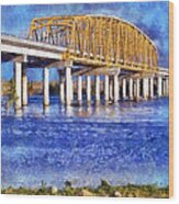 Vernita Brdge Wood Print