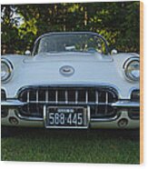 Vintage 1957 Chevrolet Corvette Wood Print
